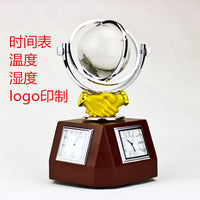 指针式温湿度计气压计气象站表欧式美式工艺礼品台式横放&挂竖放