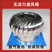 Stainless Steel Non-Powered Roof Ventilator Cap