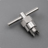 Faucet Puller Hexagonal Body Faucet Removal Tool Notched Gripping Edges T Handle Puller