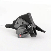 Handlebar-Mounted Gear Shifter with Gear Indicator Compact Cycle Shifter with Cable Accurate Responsive for Commuters