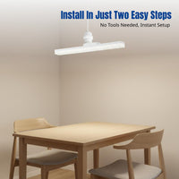 LED Bar Bulb, Ultra Bright, E27 Base, Energy Saving, 3-Color, Home Lighting