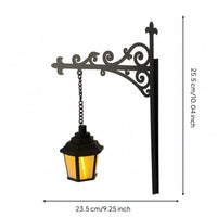 Bookshelf Light Compact Wall Lamp with Chain Matte for Bedroom