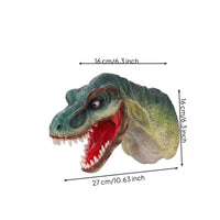 Dinosaur Head with Open Mouth Detailed Tyrannosaurus Head Sculpted for Bedroom