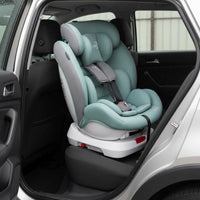 360 Rotating Car Seat Adjustable Recline Vehicle Anchor System Car Seat Forward and Rear-Facing Child Product for Infants, Young Children