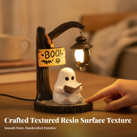 Rustic Spirit Figurine with Lantern