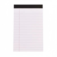 Medium Tear-off Notepad Sturdy Backing Board Lined Writing Pad Multi-Color Pages Perforated Memo Pad for Classroom
