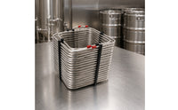 Square Portable Box Coil Compact Beer Chiller Coil Rigid Hardware Portable for Homebrewers