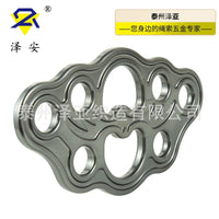Ze'an 8-Hole Rigging Plate for Climbing Anchor Point Load Distribution