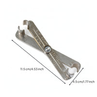 Steel Fuel Line Disconnect Tool Metal Fuel Line Removal Tool Multi-Purpose Long-Lasting for Mechanics, DIYers, Automotive Repair, Tight Confined Areas, Garage