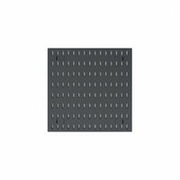 Wall Storage Rack Pegboard Panel Organizer Modular System with Hooks Shelves Basket No-drill Easy Installation Thick Construction Suitable for Office Home