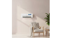 Digital Wall-Mounted Heater Touch Screen Bladeless Heater Space-Saving Quiet for Bedroom