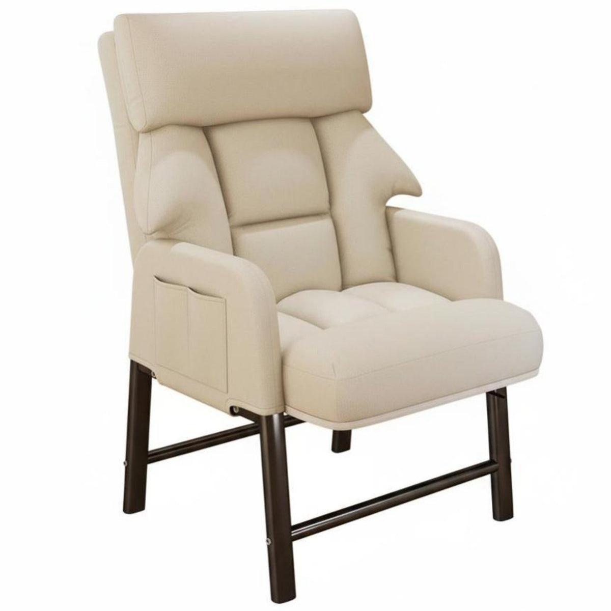 Transformable Sleeper Chair Foldable Design Recliner Padded padding for Dormitory