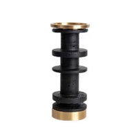 Sculptural Candle Holder Architectural Candlestick Holders Sturdy for Tabletop