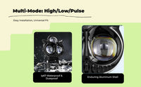 LED Headlight: High/Low Beam