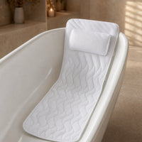 3D Mesh Full Body Bath Pillow Non-Slip Bath Cushion with Suction Cups for Adults, Bathtub, Home Spa
