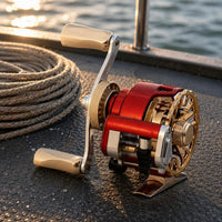 Small-Shape Line Fishing Reel Openwork Spool Automatic Fishing Reel Metal Frame