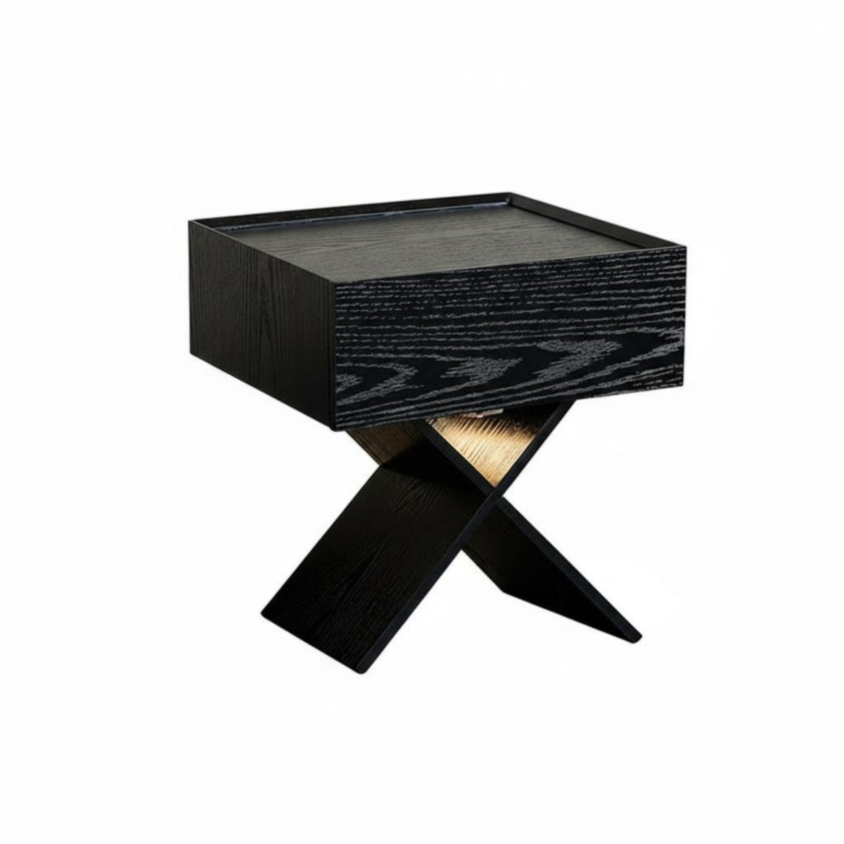Nightstand with Drawers and Shelf Modern aesthetic for Hallway, Homeowners, Students