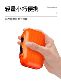 钓鱼配件收纳盒渔具配件盒防水路亚盒多功能鱼钩饵工具小零件专用
