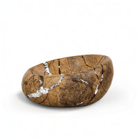Marble Decorative Bowl Carved Marble Bowl Polished Decorative Tray for Coffee Table, Vanity