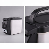 12V Car Cooler-Warmer Compact Cooler and Warmer Two-Modefunction Portable Refrigerator with Strap Small for Travelers, Commuters, Road Trips, Picnics