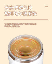 Automatic Stirring Coffee Cup with Magnetic Base, Rechargeable, 400ML