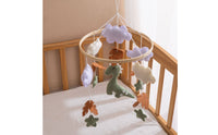 Handmade Felt Crib Mobile Nordic Rex Crib Mobile Calming Design