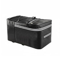 Bike Rear Seat Bag Water Resistant Cycle Trunk Bag Large Capacity Biking Accessory for Cyclists, Commuters, Night Riding