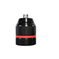 Self-Locking Keyless Drill Chuck with Ratchet Metal Chuck Adapter for Hand Drill