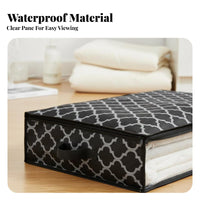 Under-Bed Storage container Foldable Under-Bed Storage Bag Large Capacity for Renters