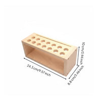 Leather Stamping Tool Rack DIY Assembly for Workshop, Hobbyists