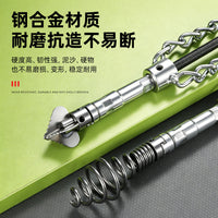 家用可拆卸耐磨不易断链条疏通器 快速清理堵塞物强力管道疏通器