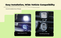 Waterproof LED grille lights for SUV