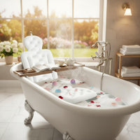 3 Pieces Full-Body Bath Cushion Soft Bathtub Cushion Set Thick Profile