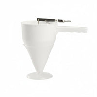 Takoyaki Batter Funnel Easy to Pour Cooking Gear Leak Control for Restaurant
