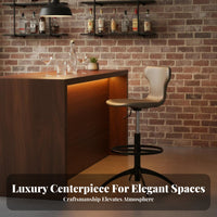 Adjustable Rotating Stool with Spinerest Utilitarian Design Adjustable Rotating Stool Easy to Assemble Low Spine Support