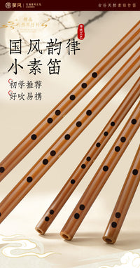 批发无膜孔短笛初学者竹笛乐器小笛子e调d小学生专用g/f古风横笛c