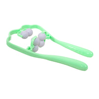 Handheld Neck Massager with Rollers Lightweight Neck Roller Massager Soft Gentle for Home
