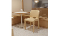 Modern Design Molded Plastic Chair Lightweight Interior Furnishing Stackable for Beauty Salon