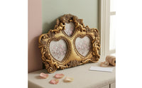 Ornate Heart Picture Frame Sculpted Vintage Ornate Frame Tabletop Display