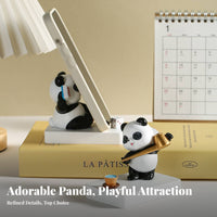 Ideal Gift Panda Phone Holder Two-in-One-Use Decoration Cute Phone Stand Creative Design for Home Office