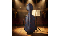 Full Size Violin Case Carbon-Fiber-Hard-Construction Violin Case Quilted for Violinists, Students, Rehearsals