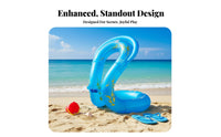 Thickened Material Underarm Swim Buoyancy Aid Leak-Proof Anti-Rollover Swim Float for Babies, Toddlers, Beach