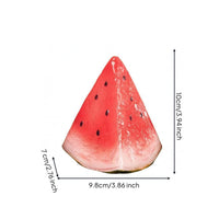 Watermelon Tea Pet Color Changing Resin Watermelon Figurine Decorative