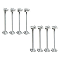 8 Pieces Scenery Accessory Industrial for Terminal Layout, Hobbyists