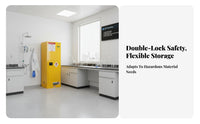 Hazard-Resistant-Resistant Storage Cabinet Fire Resistant Storage Cabinet Heavy Duty Lockable Steel Box for Factory, Factories, Workshops