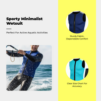 Waterproof Aquatic Vest, Quick Dry, Unisex, Athletic