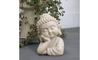 Sleeping Buddha Statue Handmade Look House Decoration Serene Appearance