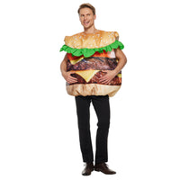 Beef Hamburger Costume for Adults