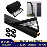 Cross-border Pipe Protective Cover Sunscreen Insulation Aluminum Foil Oxford Cloth Three-layer Copper Tube Insulation Sleeve Portable Magic Tape