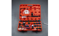 34 Pieces Cooling System Pressure Tester Kit Hose and Adapter Set Radiator Pressure Test Kit Universal Fit Coolant Vacuum Filler